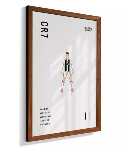 Quadro CR7 - Juventus