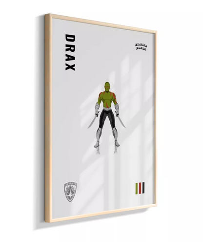 Quadro Drax - Armadura