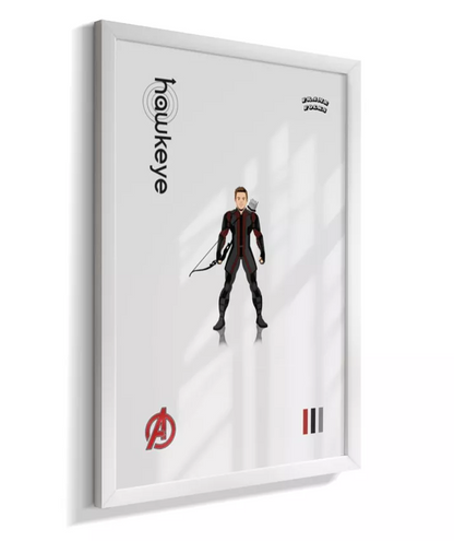 Quadro Gavião Arqueiro - Vingadores