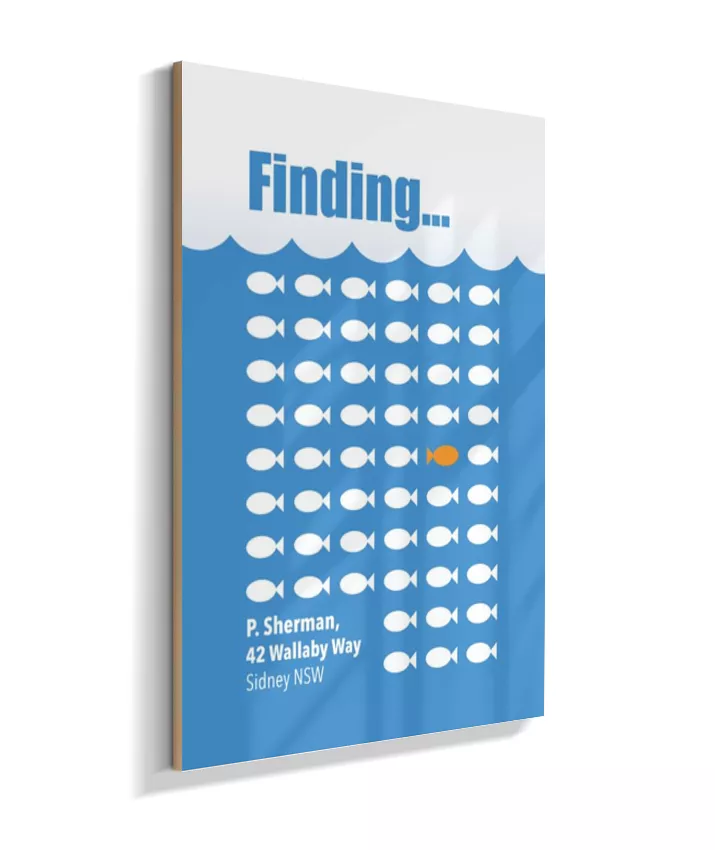 Quadro Procurando Nemo