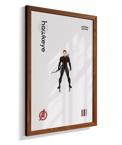 Quadro Gavião Arqueiro - Vingadores