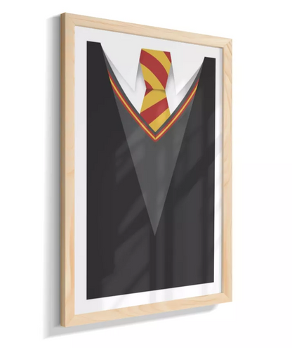 Quadro Harry Potter - Casa Grifinória
