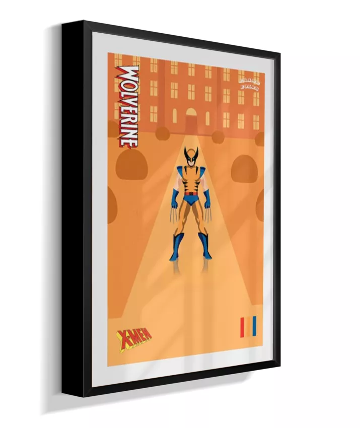Quadro Wolverine 90's - Mansão X