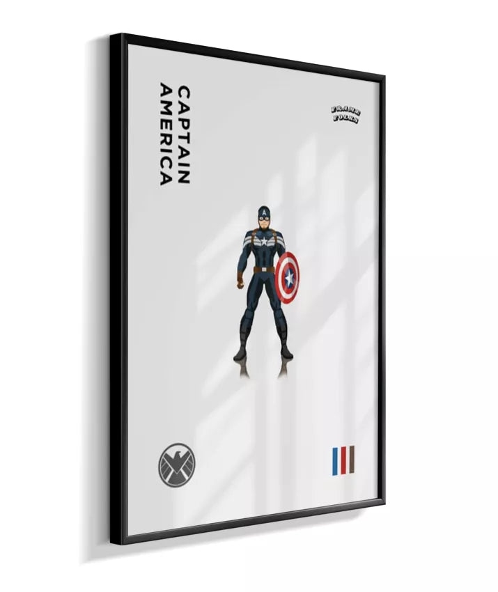 Quadro Capitão America - Shield