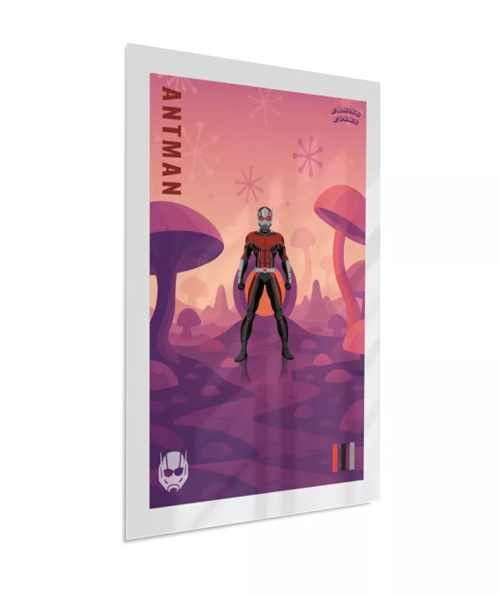 Quadro Homem Formiga - Reino Quântico