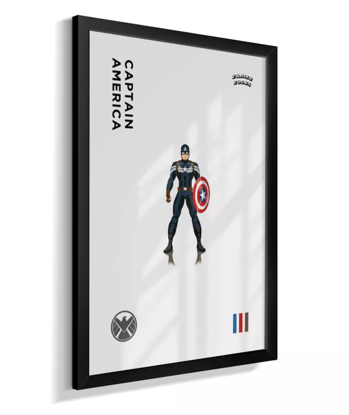 Quadro Capitão America - Shield