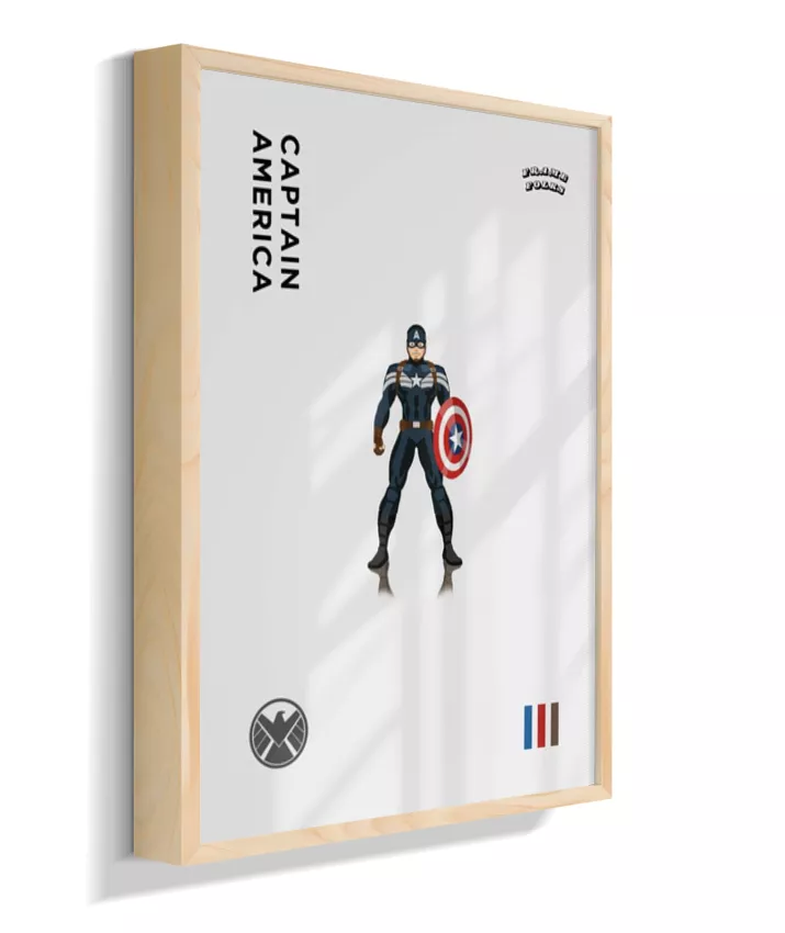 Quadro Capitão America - Shield