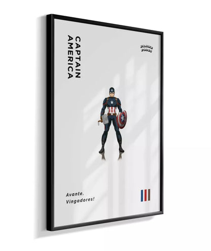Quadro Capitão America - Endgame