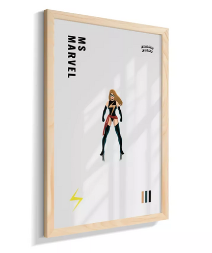 Quadro Ms. Marvel
