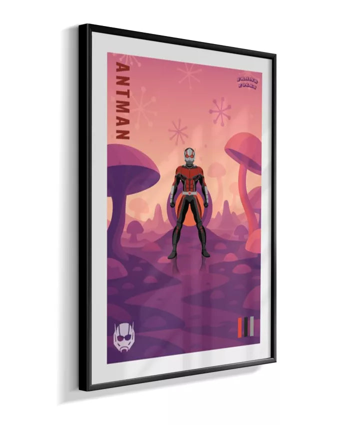 Quadro Homem Formiga - Reino Quântico