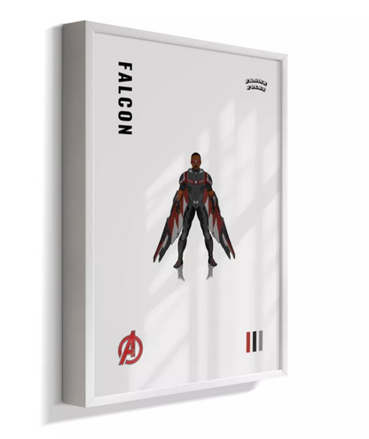 Quadro Falcão - Vingadores