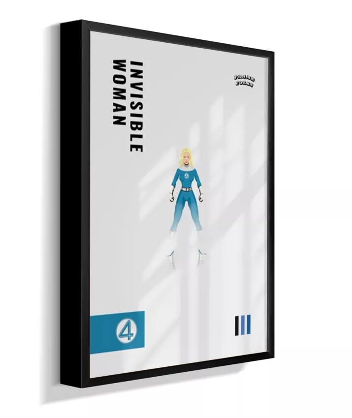 Quadro Mulher Invisível - Filme