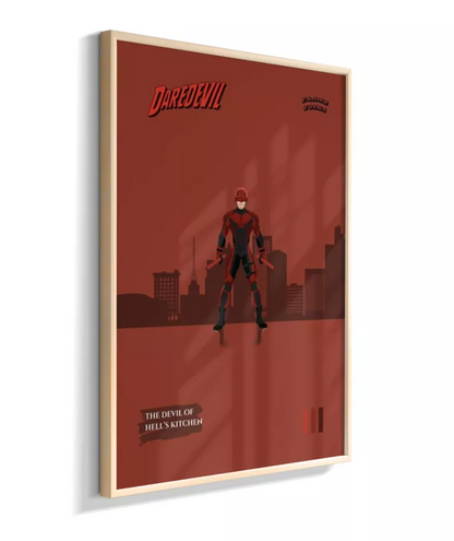 Quadro Demolidor - The Devil of Hell's Kitchen (Red)