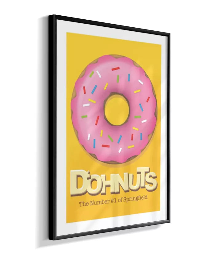 Quadro Dohnuts Simpsons