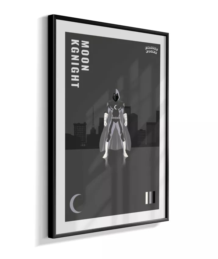 Quadro Cavaleiro da Lua - Dark City