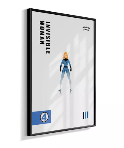 Quadro Mulher Invisível - Clássica