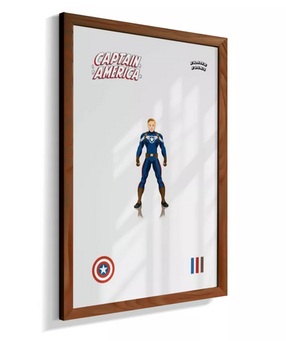 Quadro Steve Rogers