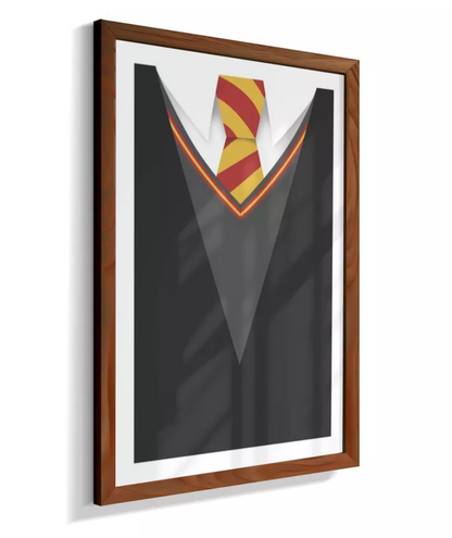 Quadro Harry Potter - Casa Grifinória