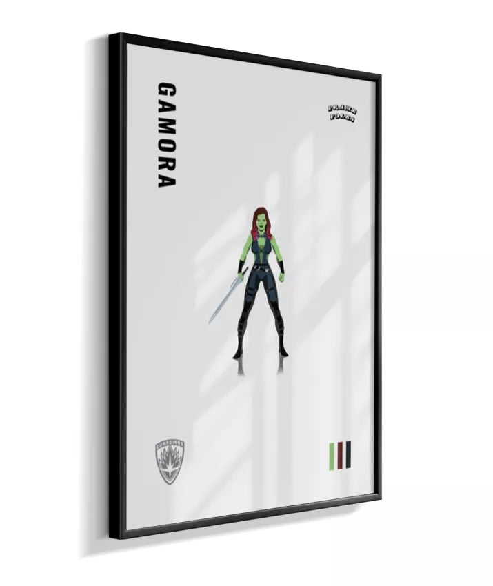 Quadro Gamora - Guardiões da Galáxia