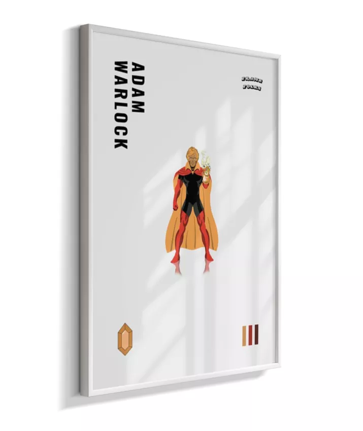 Quadro Adam Warlock - Manopla do Infinito