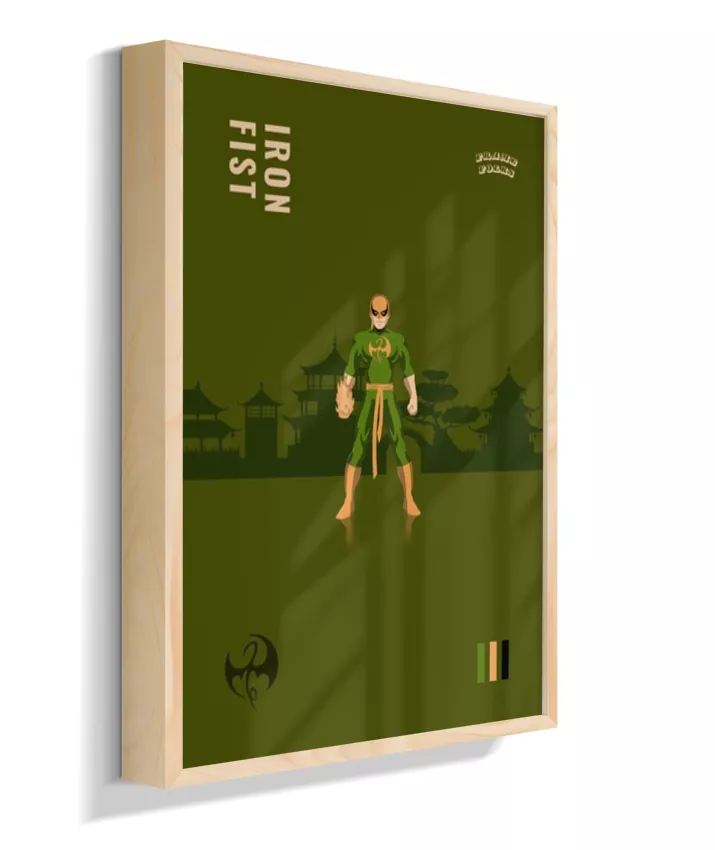 Quadro Punho de Ferro - Kunlun