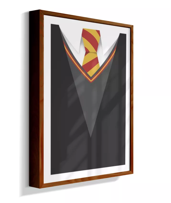 Quadro Harry Potter - Casa Grifinória