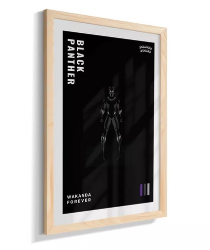 Quadro Pantera Negra - Black