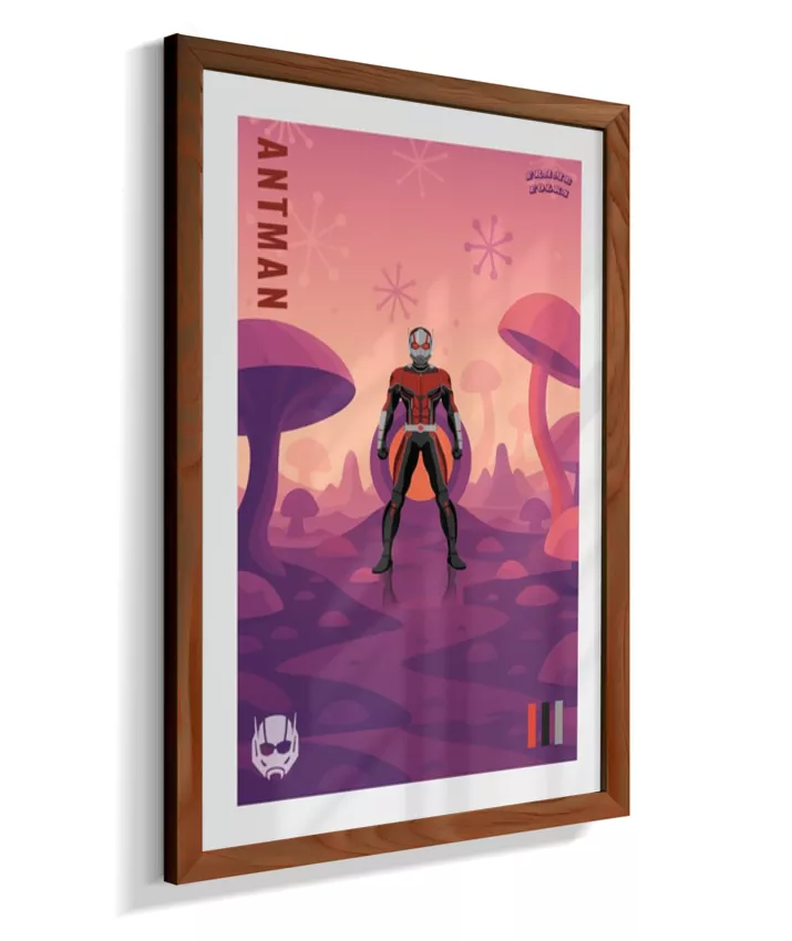 Quadro Homem Formiga - Reino Quântico