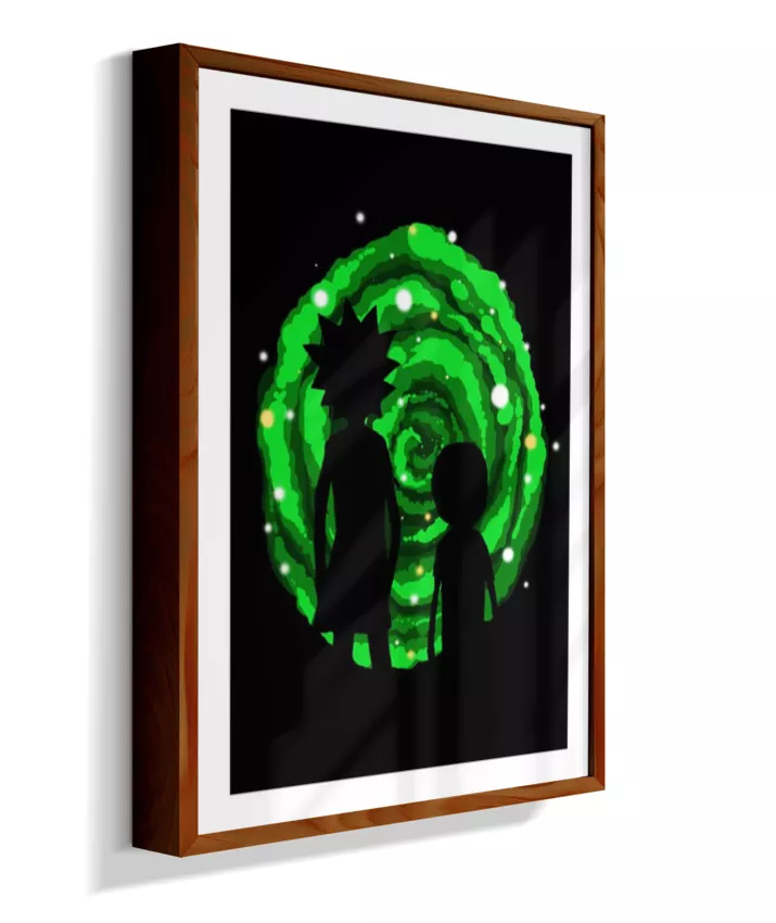 Quadro Rick and Morty