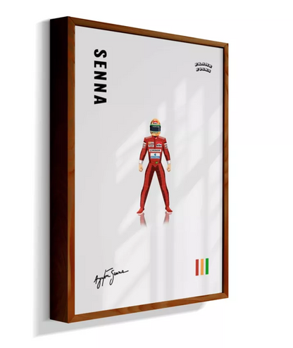 Quadro Ayrton Senna
