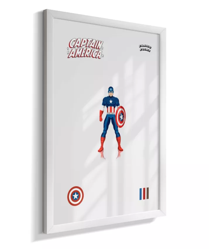 Quadro Capitão America