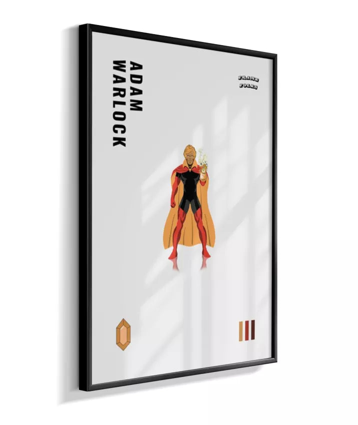 Quadro Adam Warlock - Manopla do Infinito