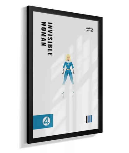 Quadro Mulher Invisível - Filme