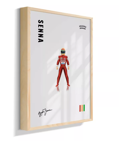 Quadro Ayrton Senna