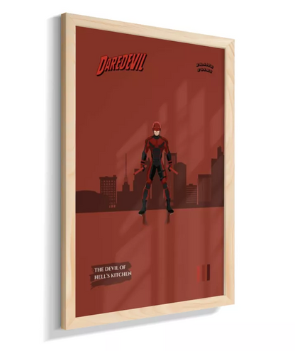 Quadro Demolidor - The Devil of Hell's Kitchen (Red)