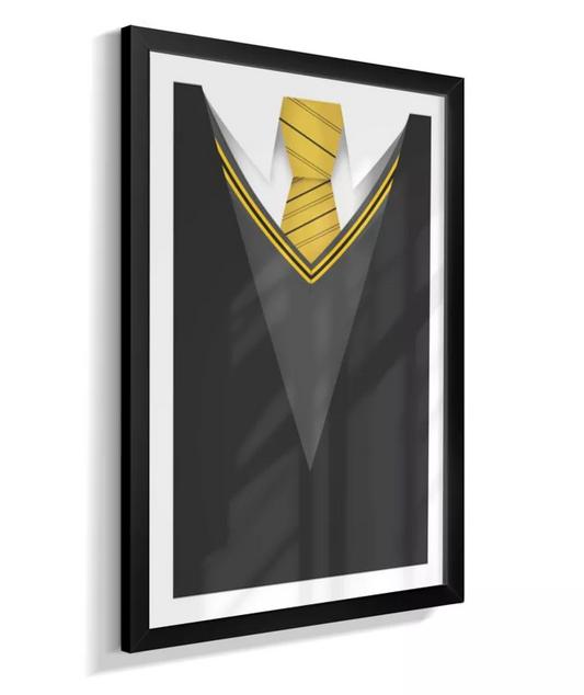 Quadro Harry Potter - Casa Lufa Lufa