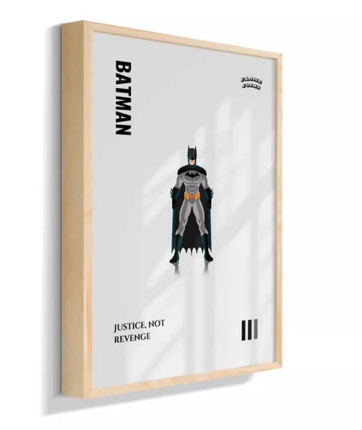 Quadro Batman - Justice, not revenge