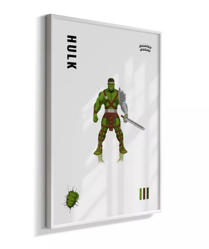 Quadro Hulk - Planeta Hulk
