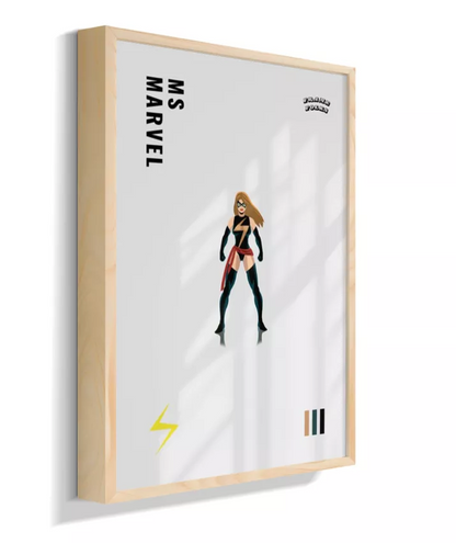 Quadro Ms. Marvel