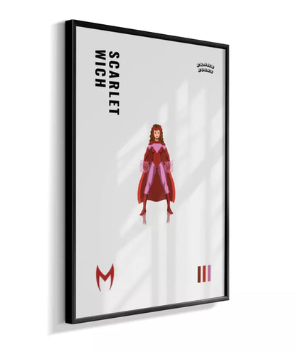 Quadro Feiticeira Escarlate - Clássica