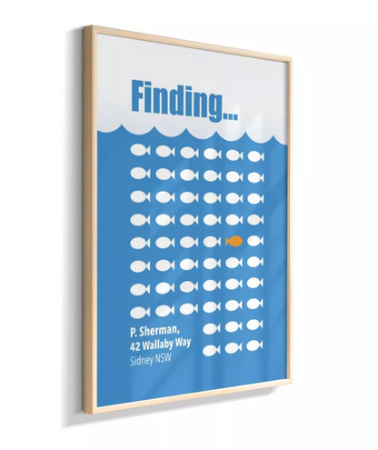 Quadro Procurando Nemo