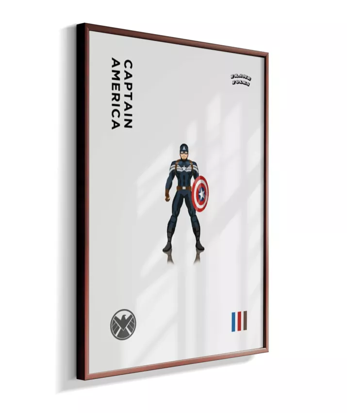 Quadro Capitão America - Shield