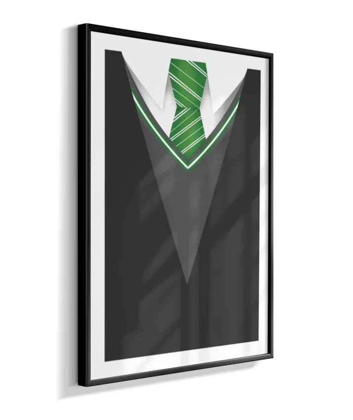 Quadro Harry Potter - Casa Sonserina