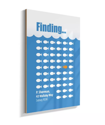 Quadro Procurando Nemo