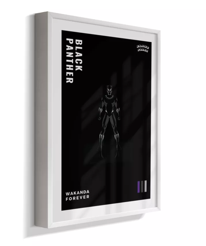 Quadro Pantera Negra - Black