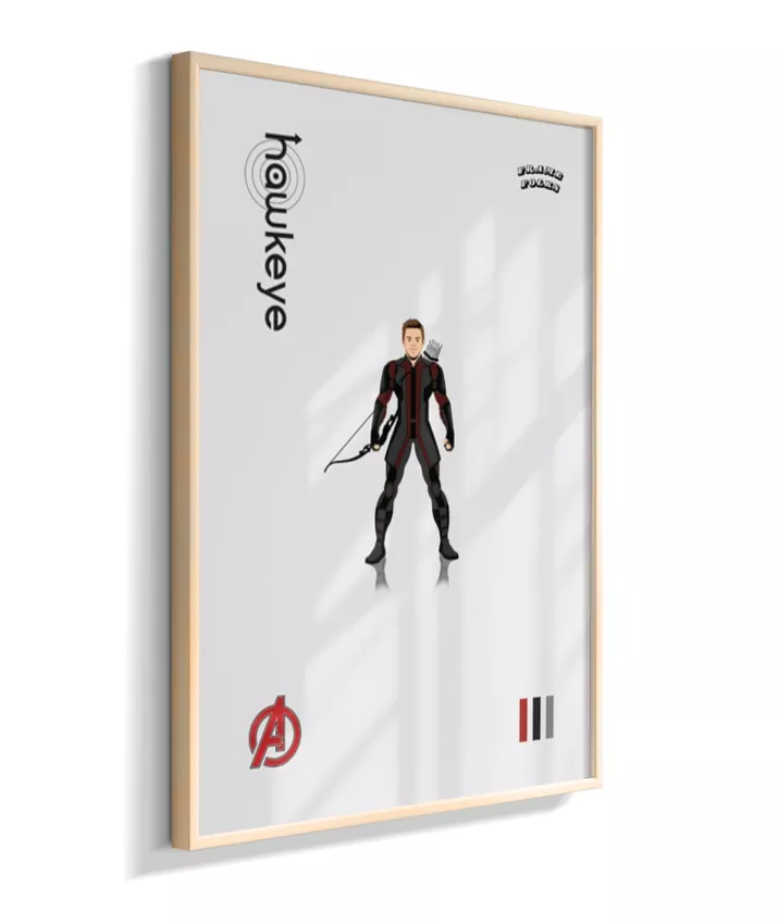 Quadro Gavião Arqueiro - Vingadores