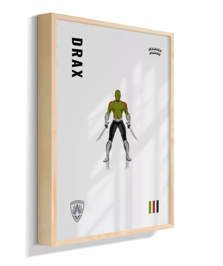 Quadro Drax - Armadura