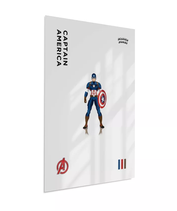 Quadro Capitão America - Vingadores