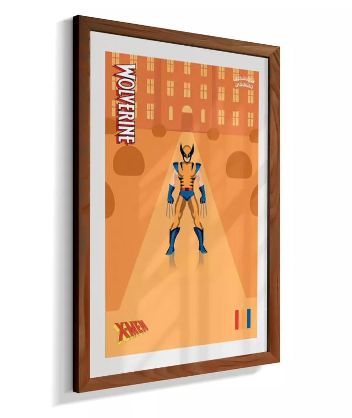 Quadro Wolverine 90's - Mansão X