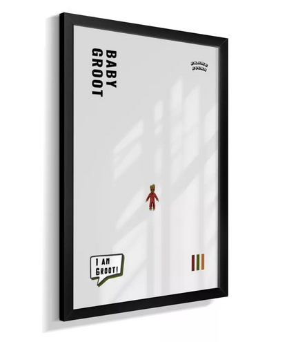 Quadro Baby Groot